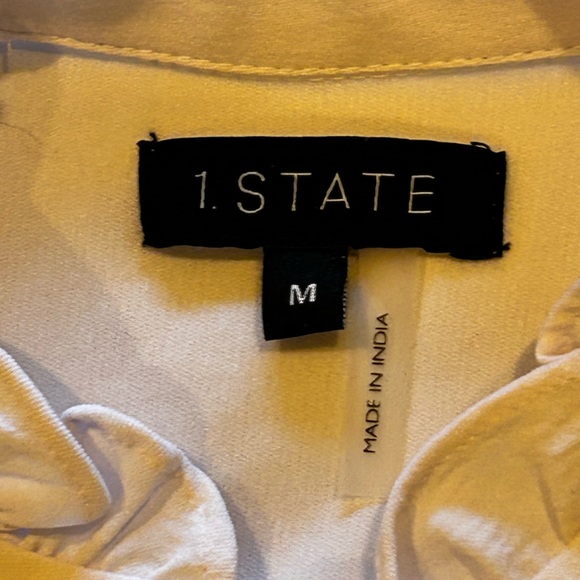 1. State White Ruffled Mini Dress - Picture 8 of 11